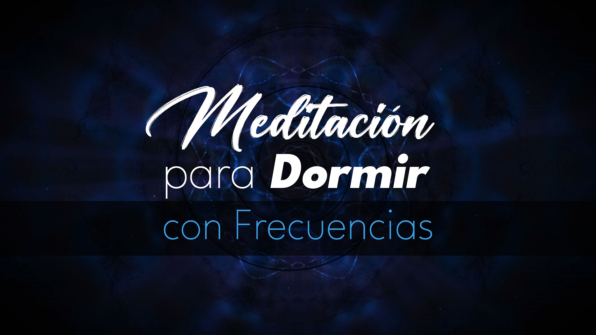 Meditación para dormir con frecuencias